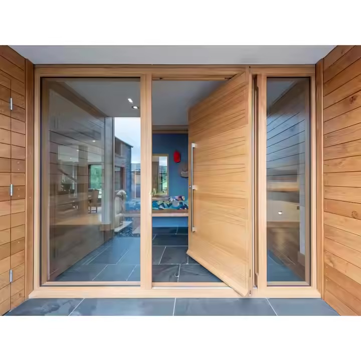 Entrance door and finish reference
